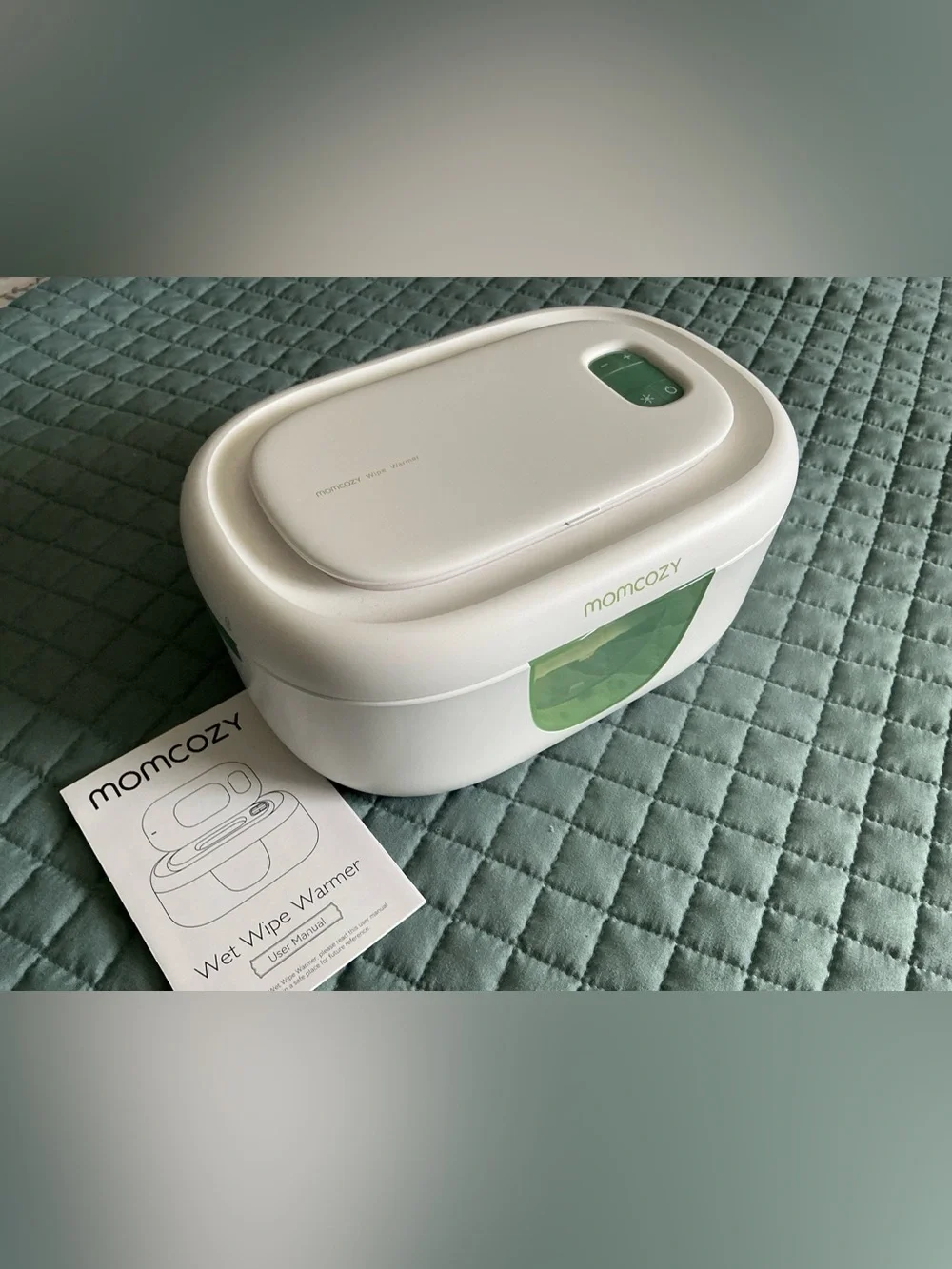 Momcozy baby wipe warmer with soft nightlight, NWOT